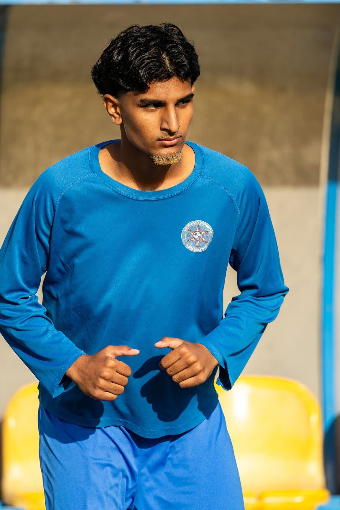 A Bobadelense player in training